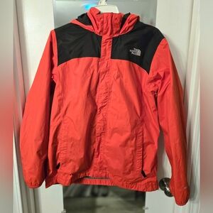 The North Face Red and Black Jacket